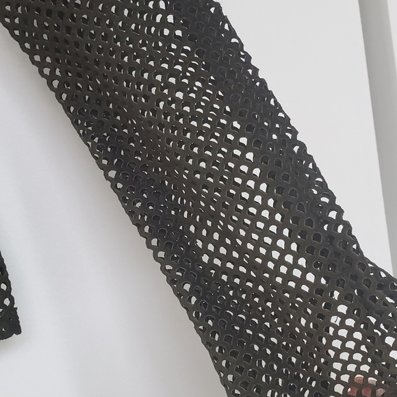 DANIER LASER CUT 100% REAL LEATHER SHIRT - Picture 3 of 7